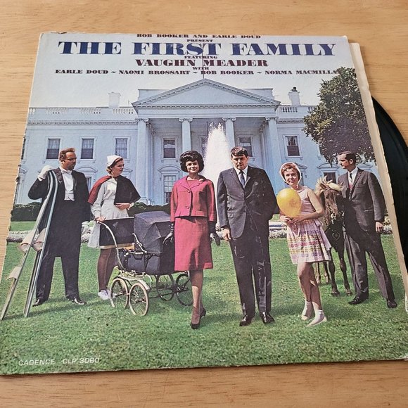 BOB BOOKER EARLE DOUD The First Family LP Vinyl 1962 Cadence Record CLP 3060 LP9 - Picture 1 of 9